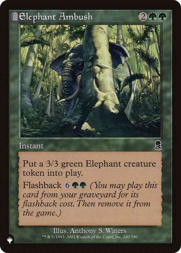 Elephant Ambush [ODY-240] [The List] [Non-Foil]