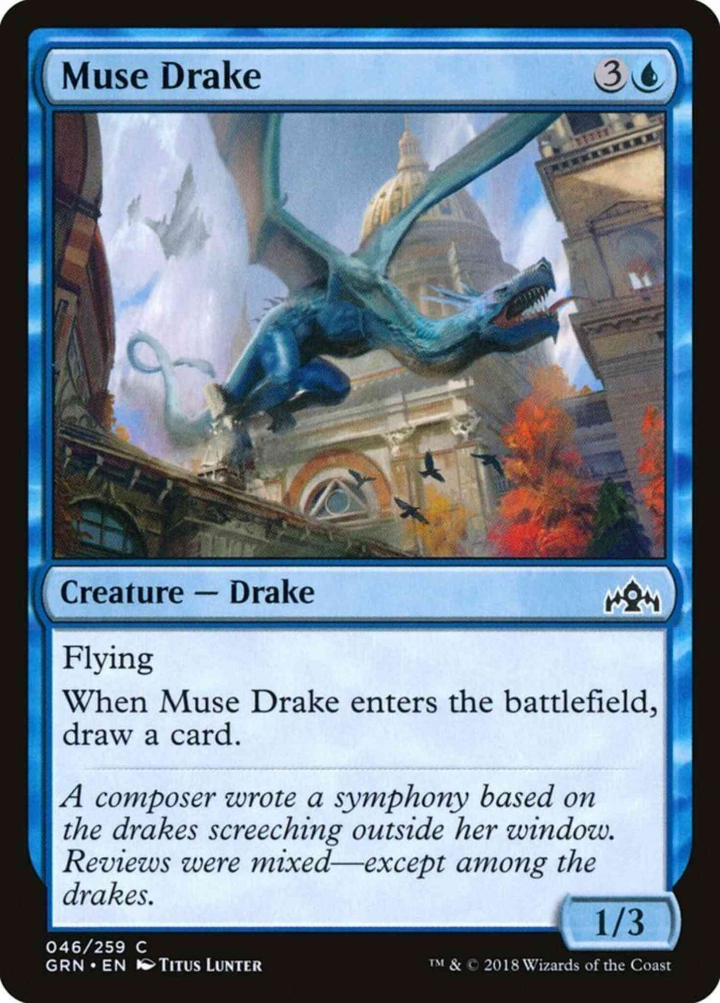 Muse Drake [46] [Guilds of Ravnica] [Non-Foil]