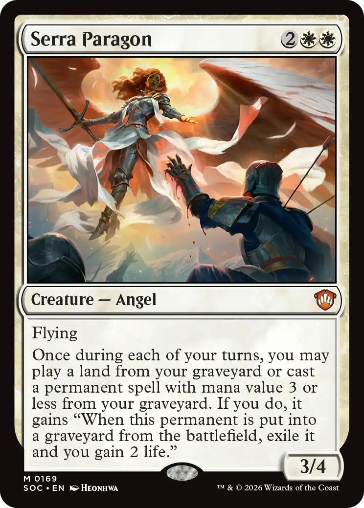 Serra Paragon [169] [Secrets of Strixhaven: Commander] [Non-Foil]