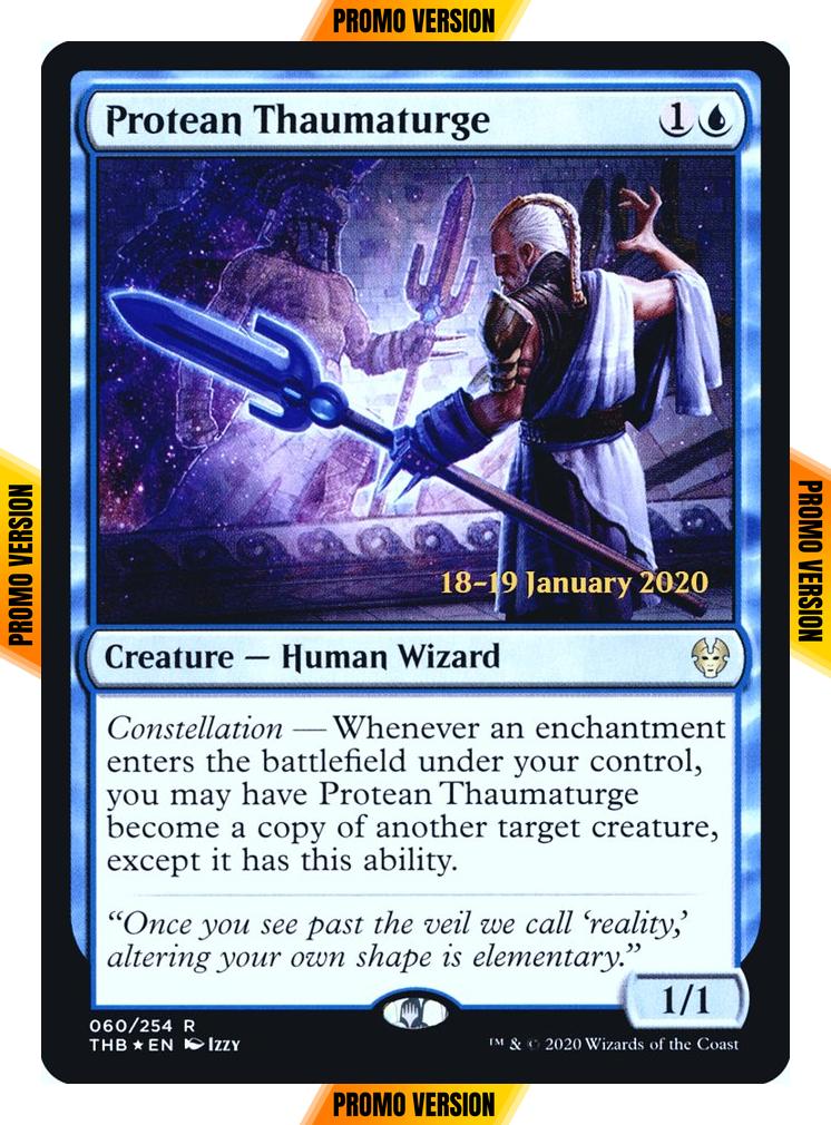 Protean Thaumaturge [60s] [Theros Beyond Death Promos] [Foil]
