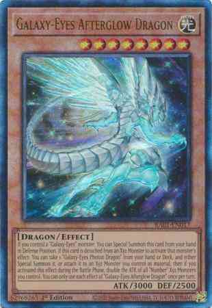 Galaxy-Eyes Afterglow Dragon - RA01-EN017 - Prismatic Ultimate Rare - 1st Edition