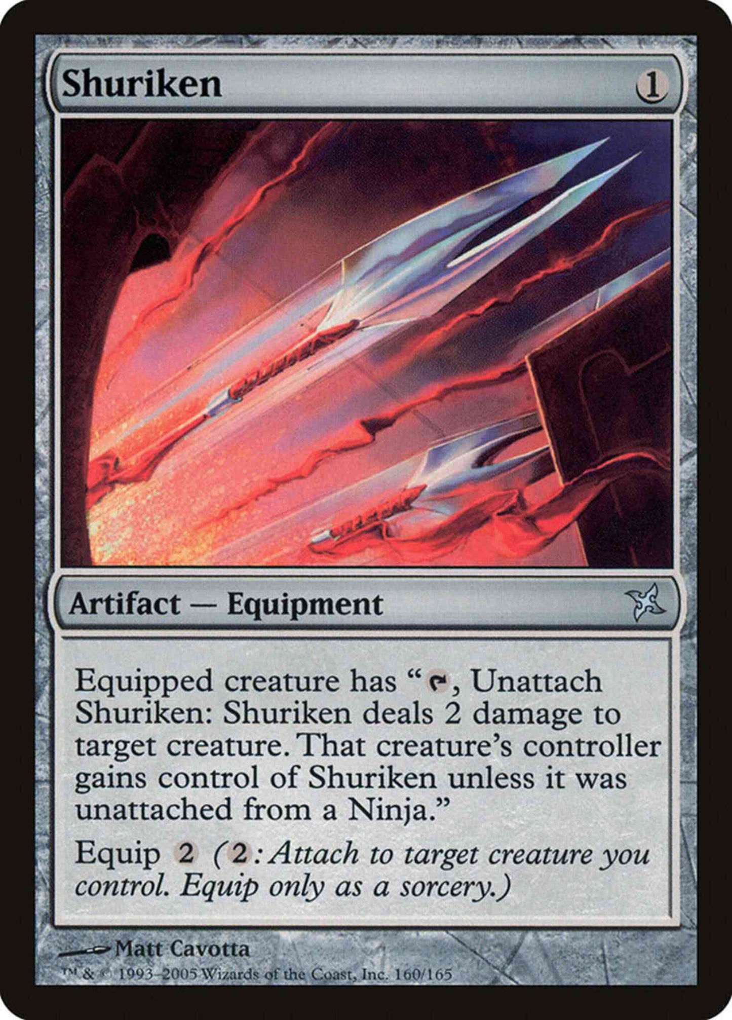 Shuriken [160] [Betrayers of Kamigawa] [Non-Foil]