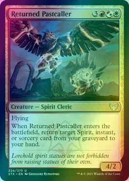Returned Pastcaller [224] [Strixhaven: School of Mages] [Foil]