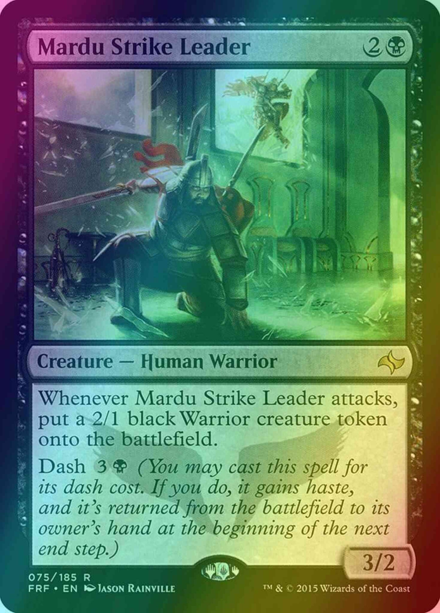 Mardu Strike Leader [75] [Fate Reforged] [Foil]