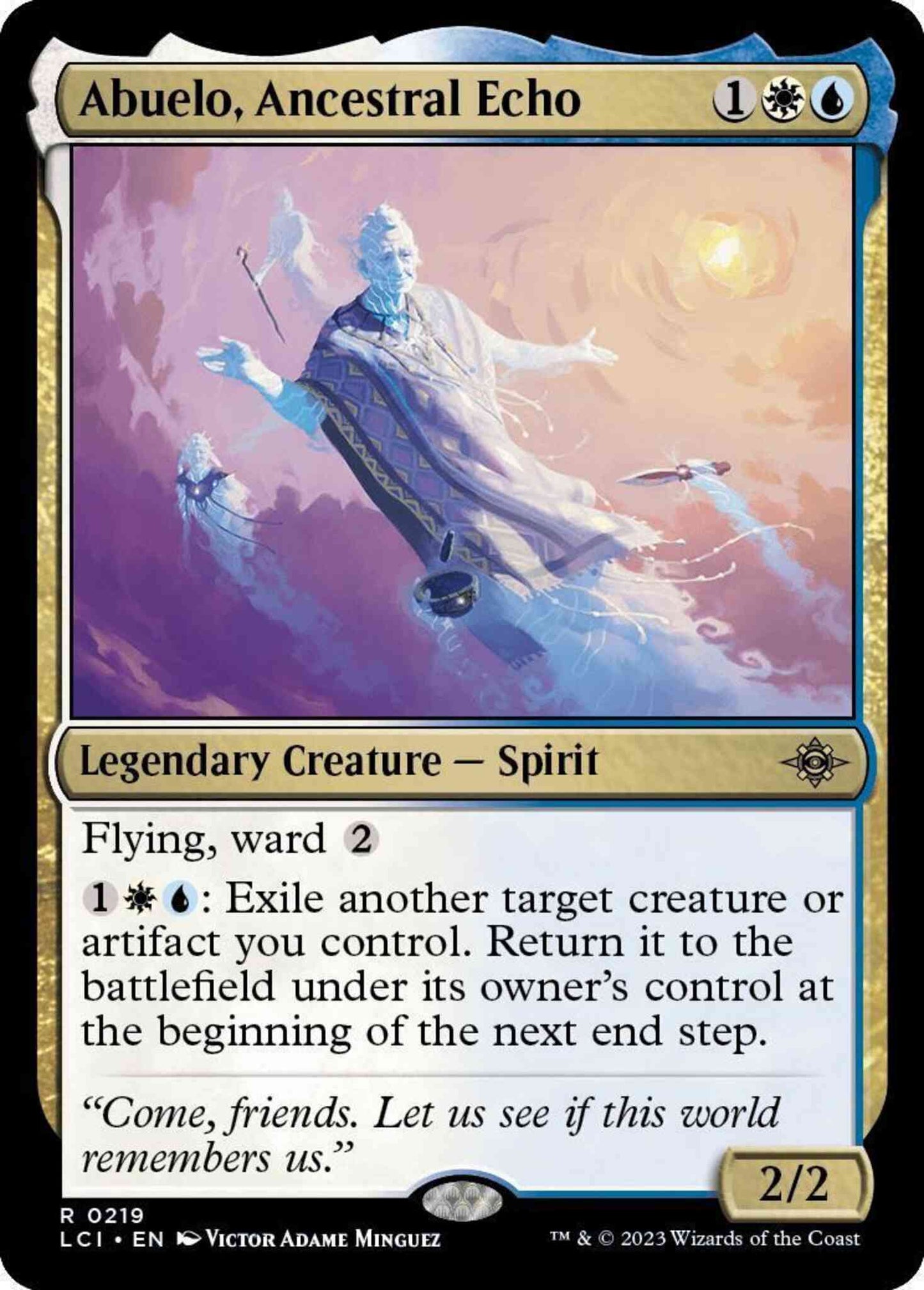 Abuelo, Ancestral Echo [219] [The Lost Caverns of Ixalan] [Non-Foil]