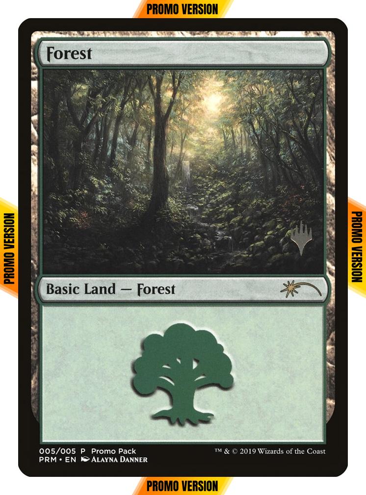 Forest [5] [Promo Pack] [M20 Promo Packs] [Non-Foil]