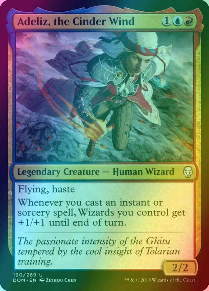 Adeliz, the Cinder Wind [190] [Dominaria] [Foil]