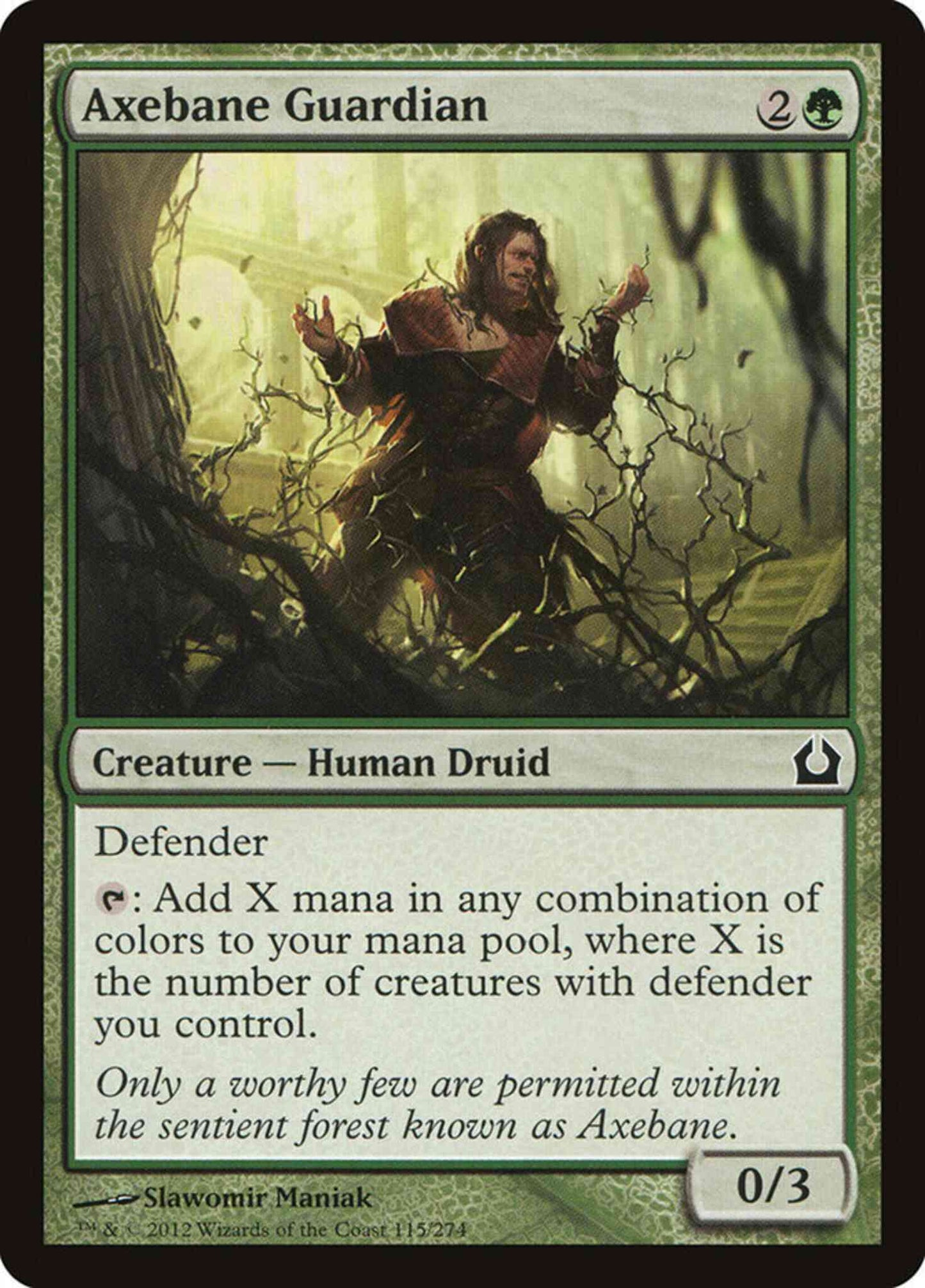 Axebane Guardian [115] [Return To Ravnica] [Non-Foil]