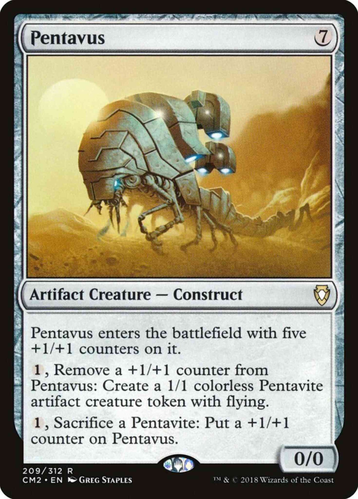 Pentavus [209] [Commander Anthology Volume II] [Non-Foil]