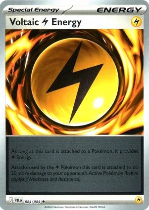 Voltaic Lightning Energy - 084/084 - Rare [me05-084] [Reverse Holo]
