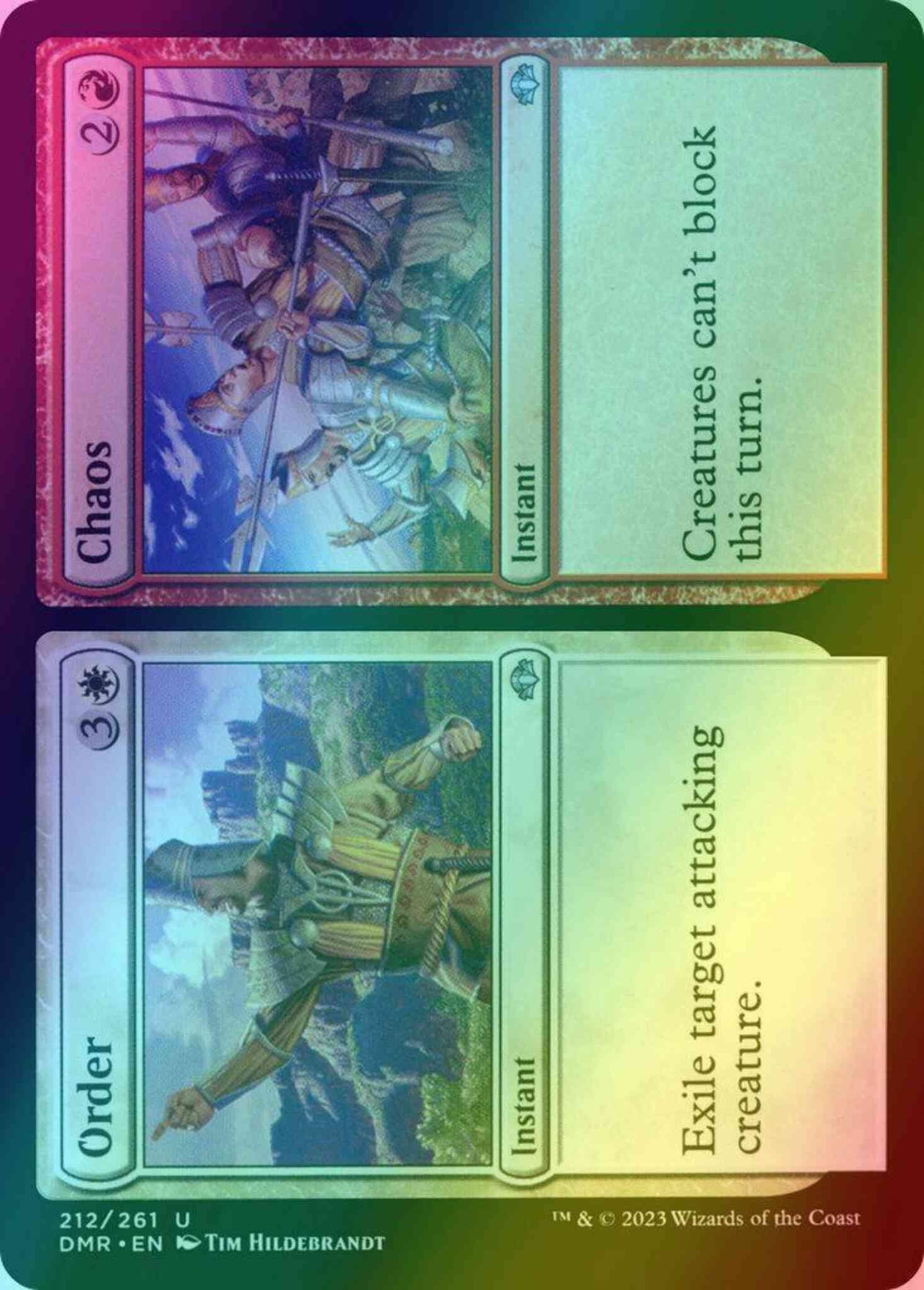 Order // Chaos [212] [Dominaria Remastered] [Foil]