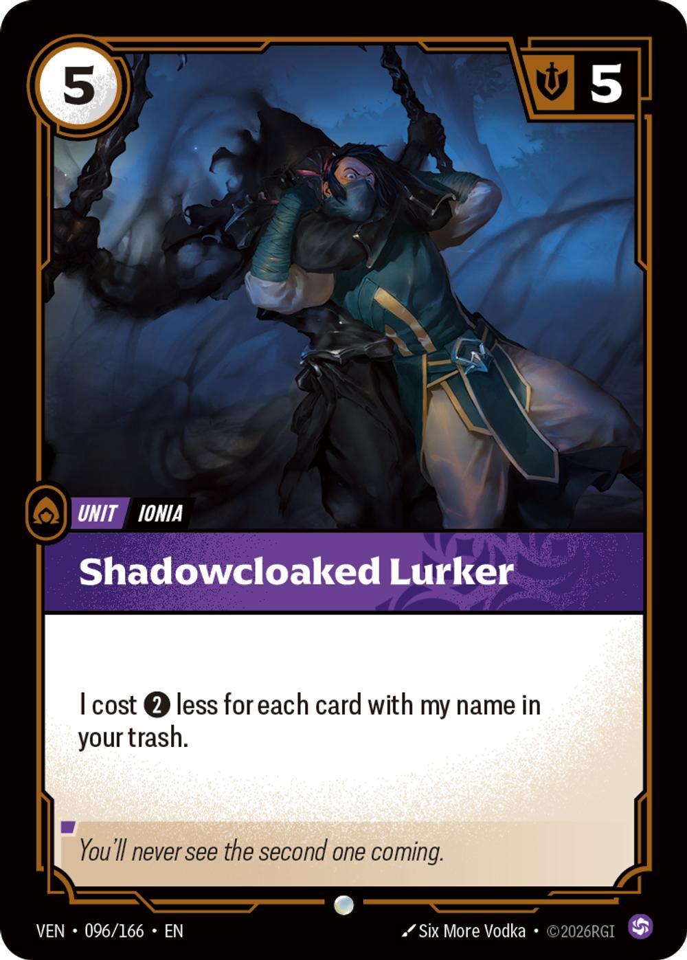 Shadowcloaked Lurker - 096/166 [Vendetta] [Non-Foil]