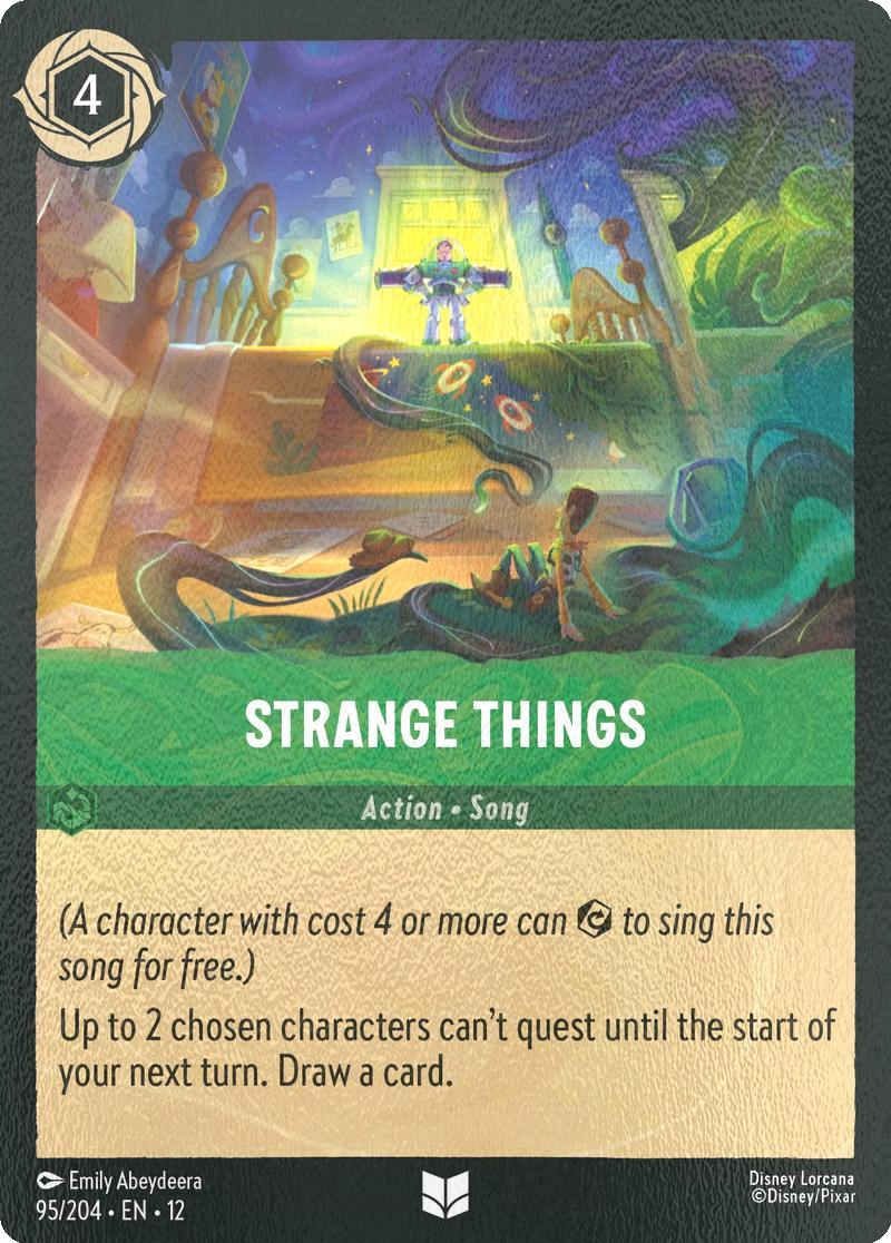 Strange Things - 95/204 [Wilds Unknown] [Cold Foil]