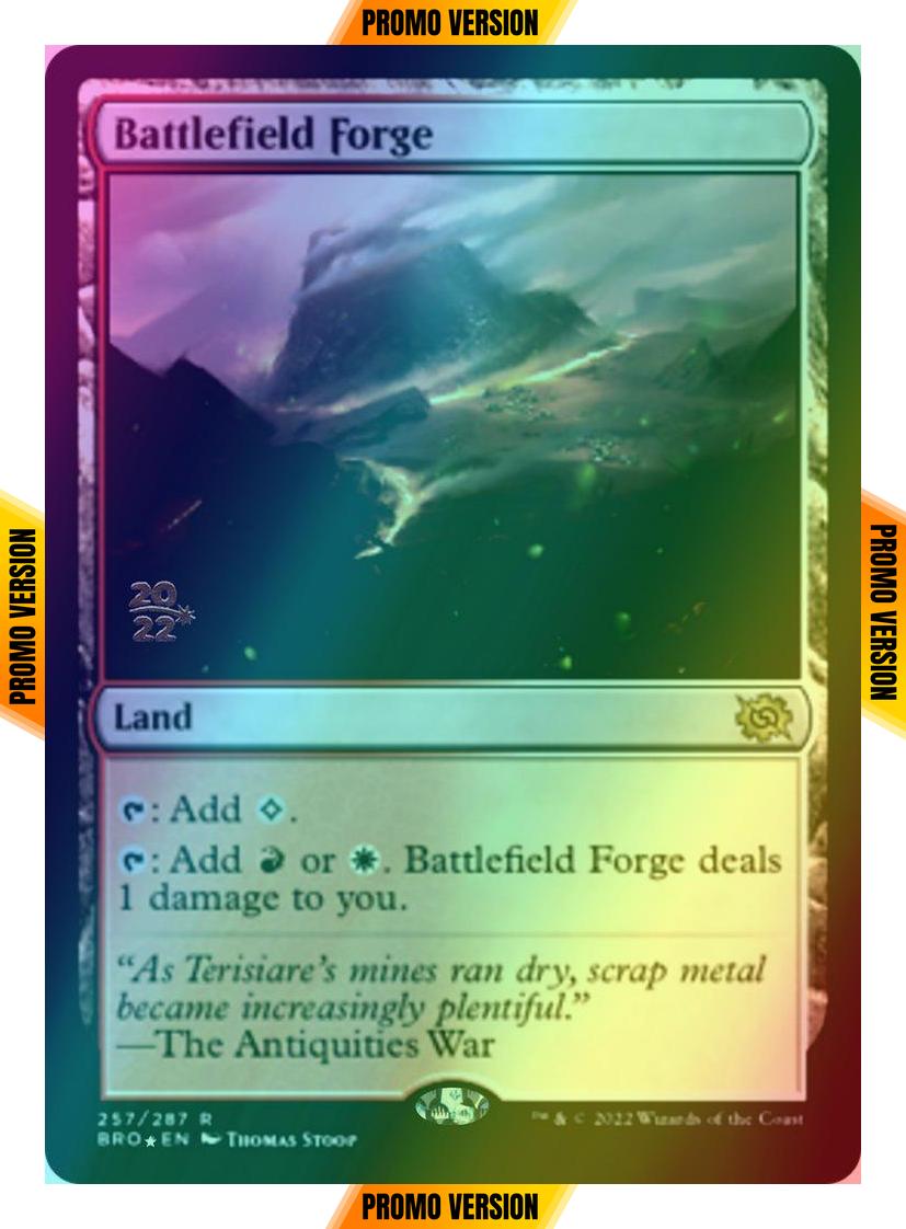 Battlefield Forge [257s] [Prerelease] [The Brothers' War: Promos] [Foil]