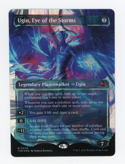 Ugin, Eye of the Storms — Ghostfire Showcase|Halo Foil — ID 19653