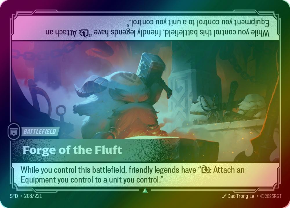 Forge of the Fluft - 208/221 [Spiritforged] [Foil]