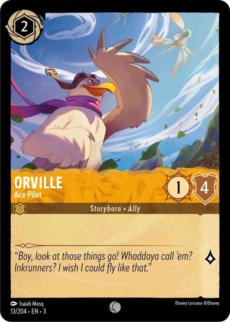 Orville - Ace Pilot - 13/204 [Into the Inklands] [Non-Foil]