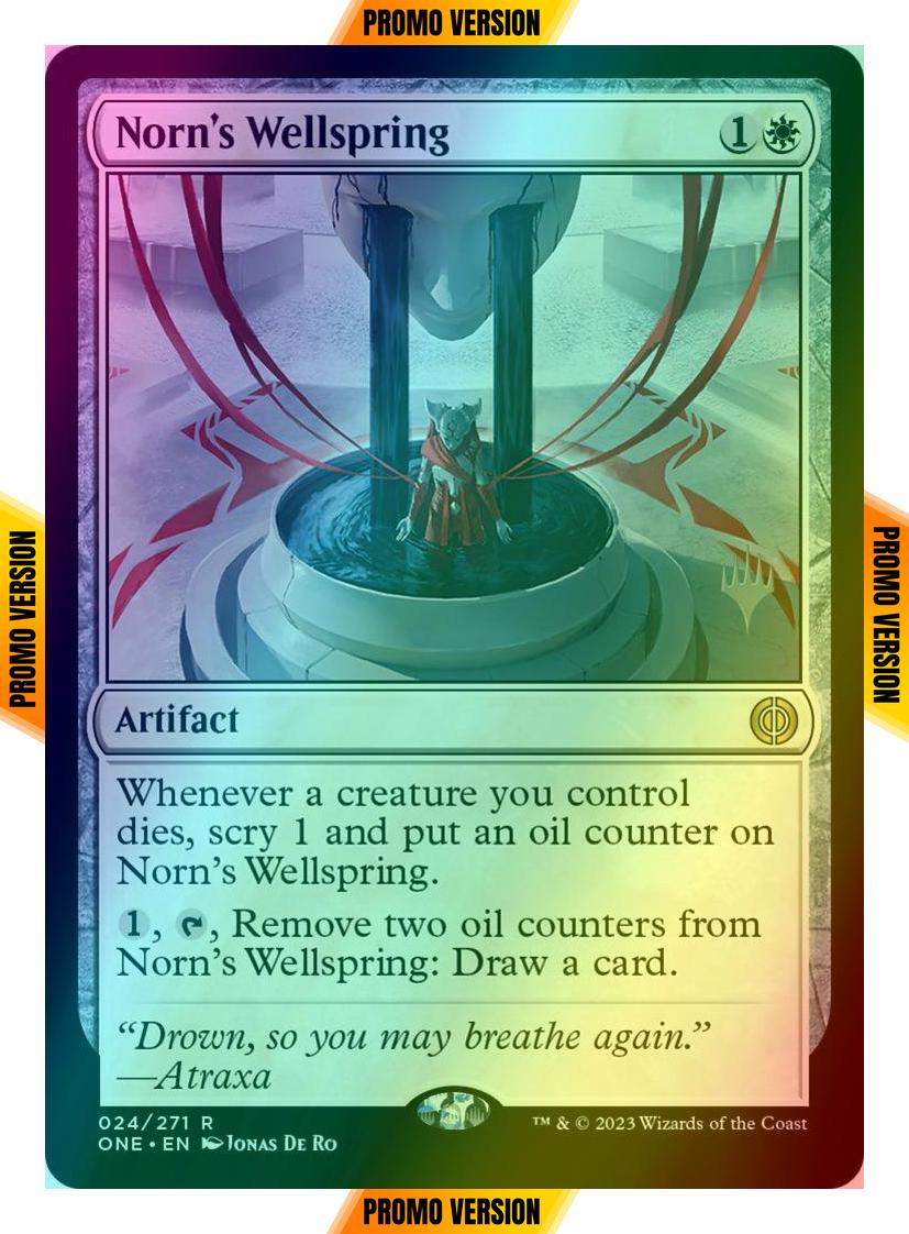 Norn's Wellspring [24p] [Promo Pack] [Phyrexia: All Will Be One: Promos] [Foil]