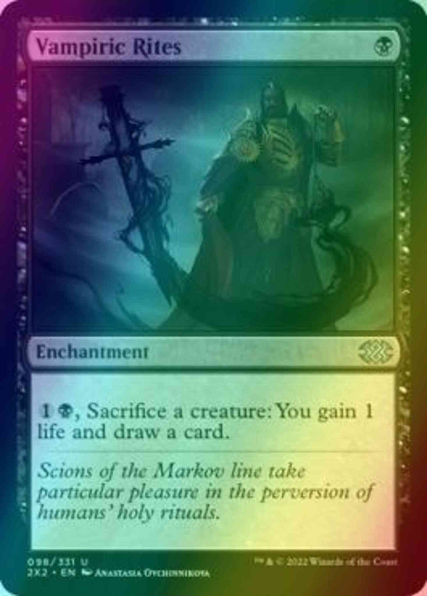 Vampiric Rites [98] [Double Masters 2022] [Foil]