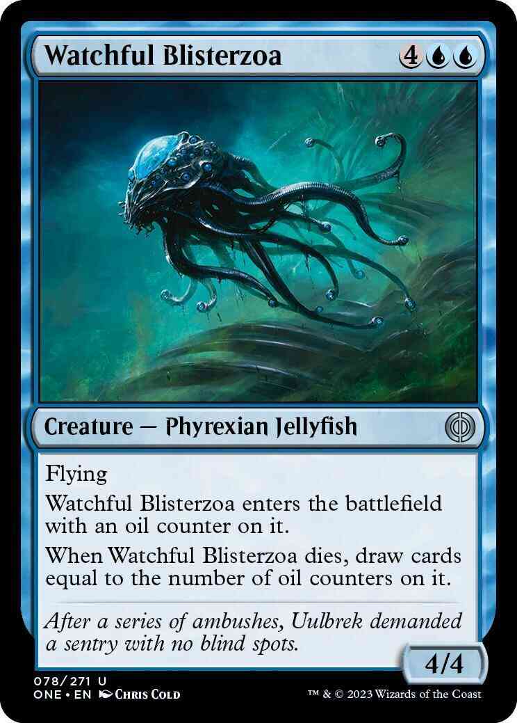Watchful Blisterzoa [78] [Phyrexia: All Will Be One] [Non-Foil]