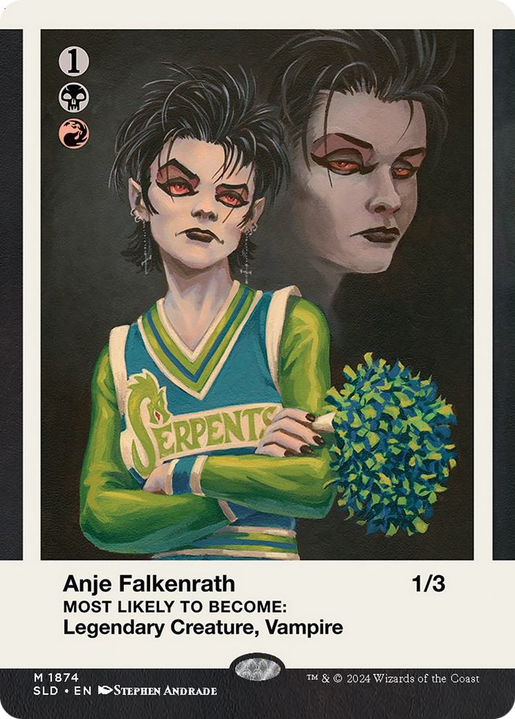 Anje Falkenrath // Anje Falkenrath [1874] [Borderless] [Class of '87] [Secret Lair Drop] [Non-Foil]