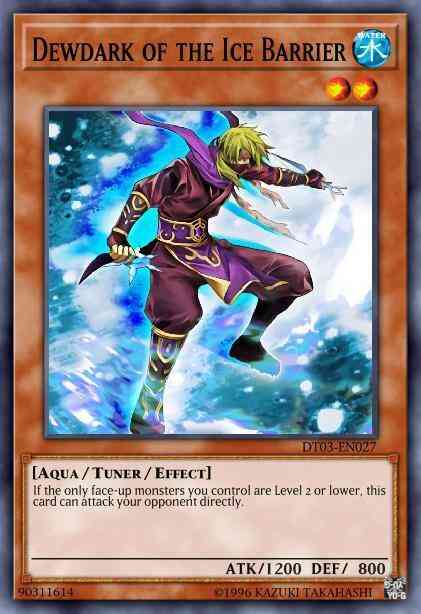 Dewdark of the Ice Barrier - HA03-EN020 - Super Rare - 1st Edition