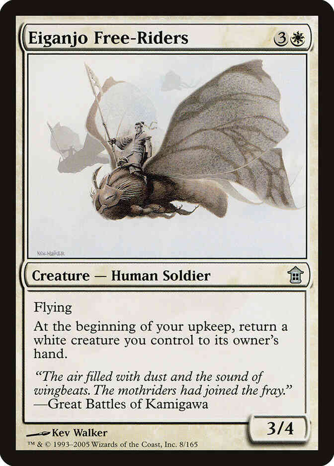 Eiganjo Free-Riders [8] [Saviors of Kamigawa] [Non-Foil]