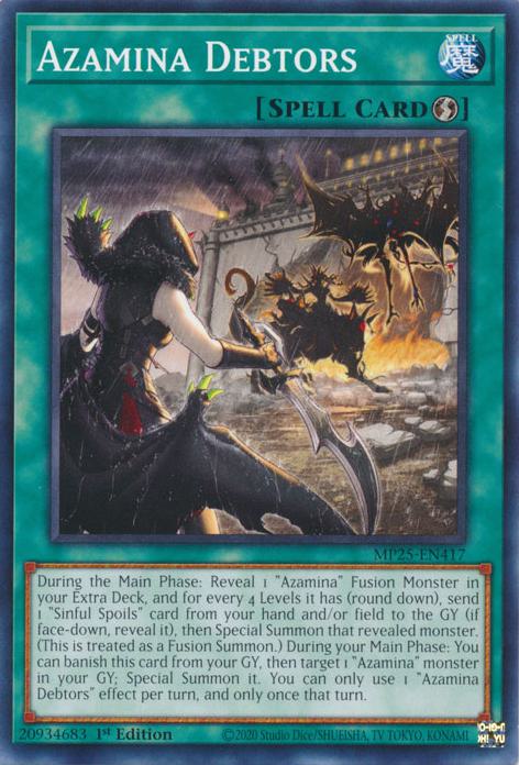 Azamina Debtors - MP25-EN417 - Common - 1st Edition