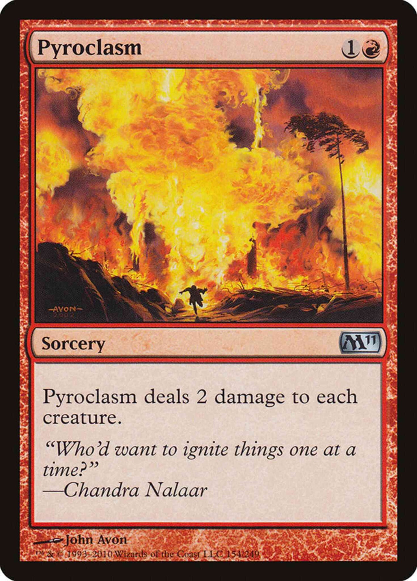 Pyroclasm [154] [Magic 2011] [Non-Foil]