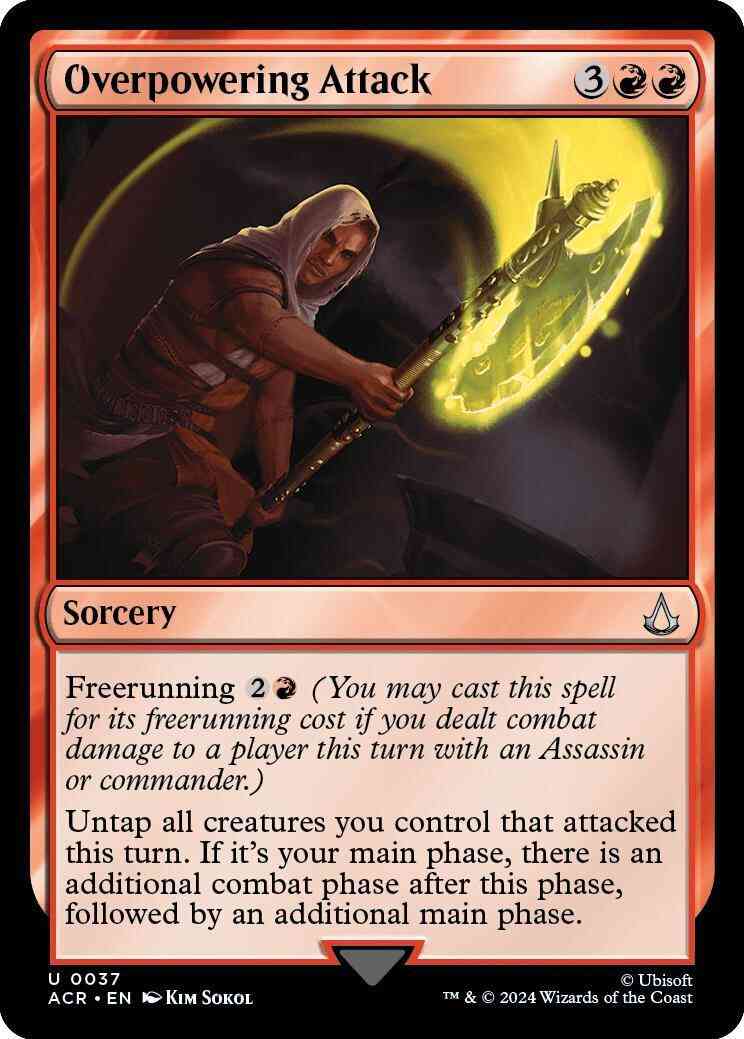 Overpowering Attack [37] [Assassin's Creed] [Non-Foil]