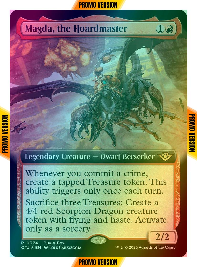 Magda, the Hoardmaster [374] [Extended Art] [Buy a Box] [Outlaws of Thunder Junction] [Foil]