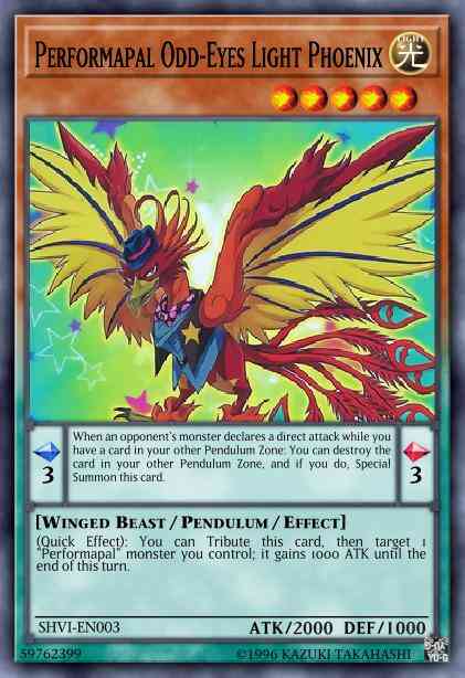 Performapal Odd-Eyes Light Phoenix - SP17-EN032 - Starfoil Rare - 1st Edition