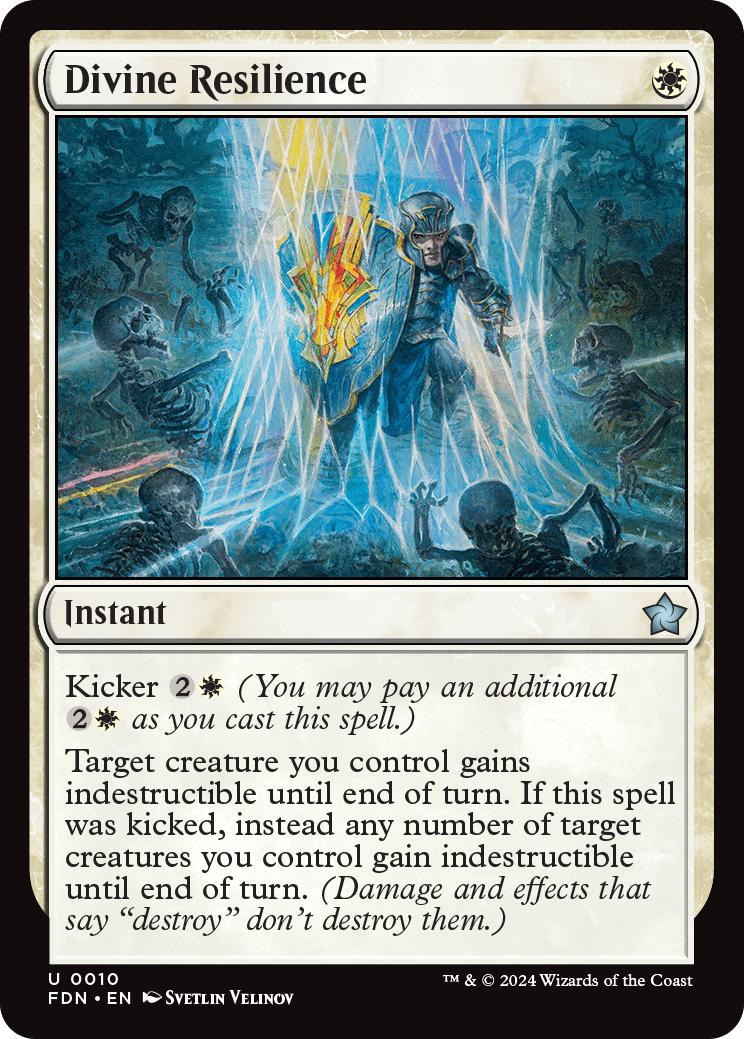 Divine Resilience [10] [Foundations] [Non-Foil]