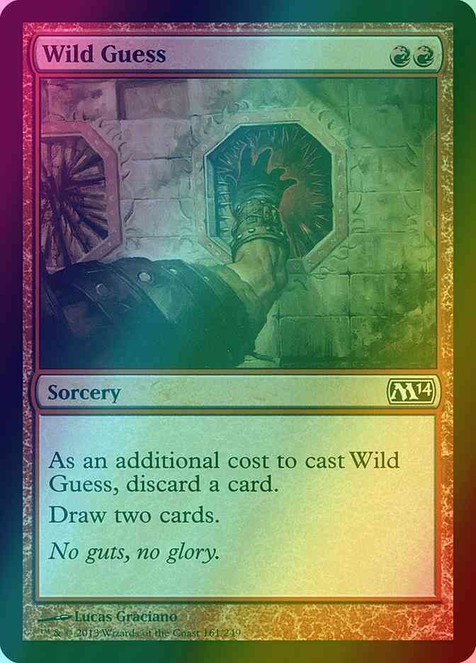 Wild Guess [161] [Magic 2014] [Foil]