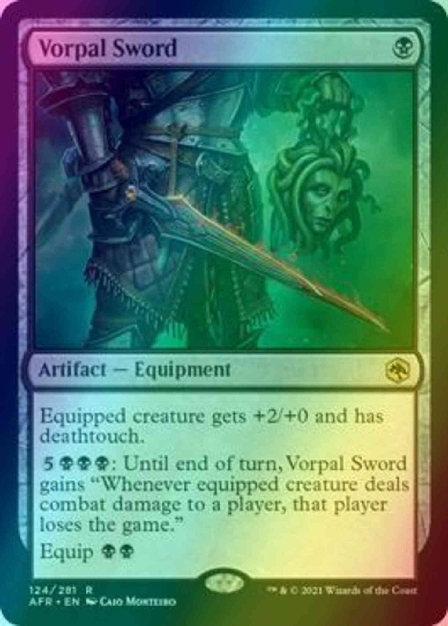 Vorpal Sword [124] [Adventures in the Forgotten Realms] [Foil