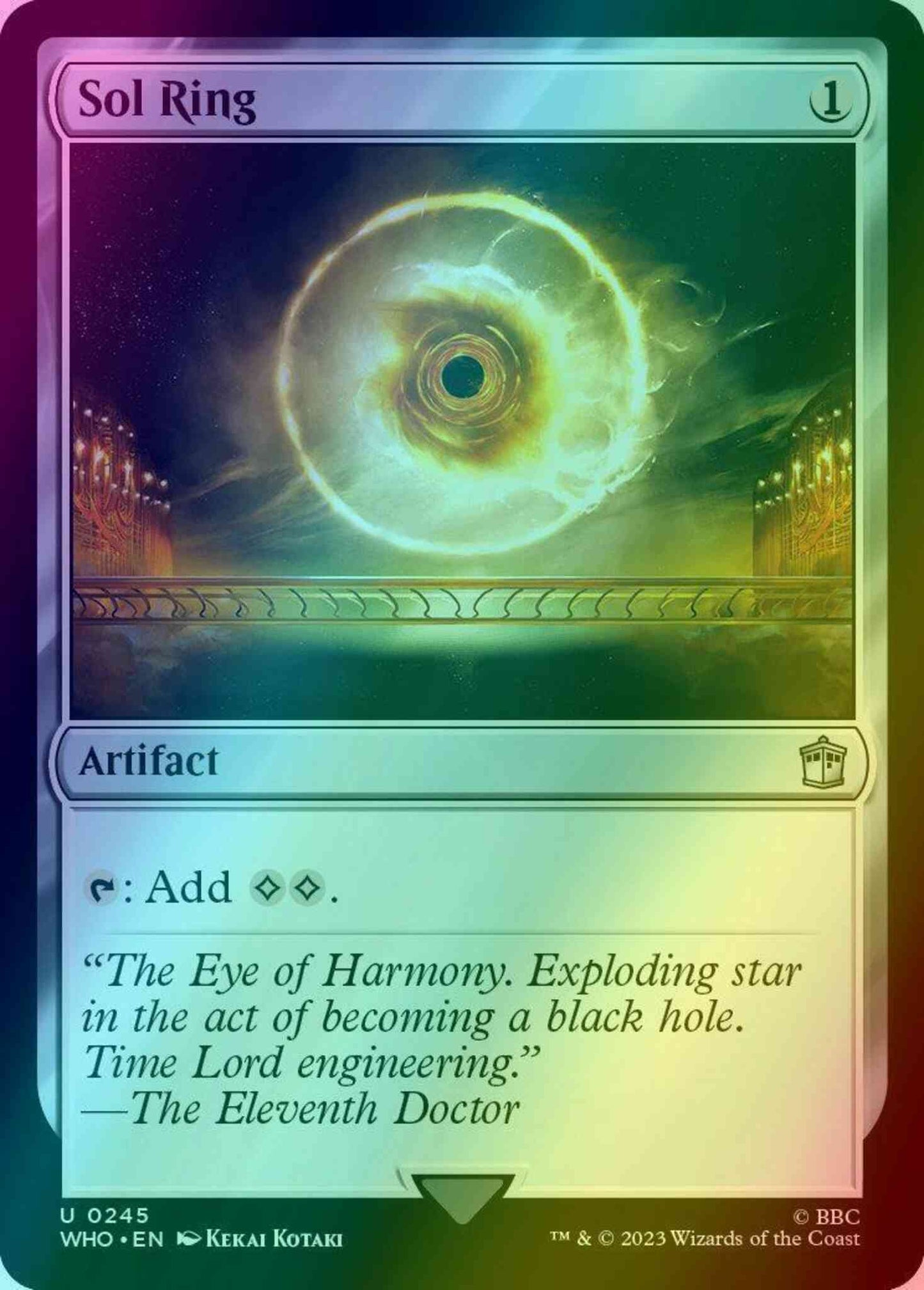 Sol Ring [245] [Universes Beyond: Doctor Who] [Foil]