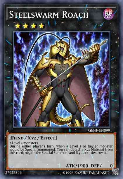 Steelswarm Roach - GENF-EN099 - Secret Rare - 1st Edition