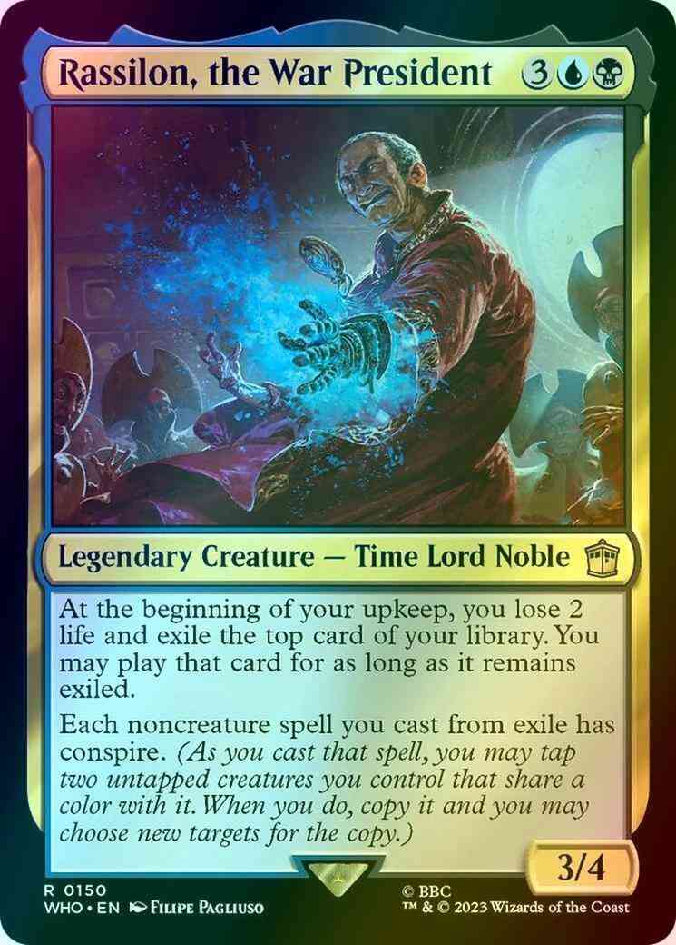 Rassilon, the War President [150] [Universes Beyond: Doctor Who] [Foil]
