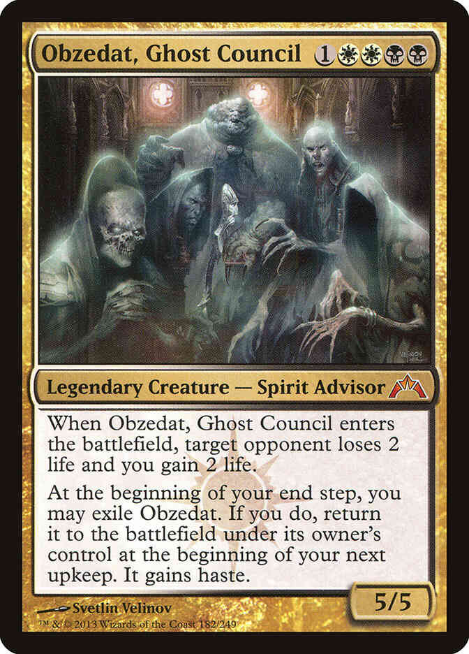 Obzedat, Ghost Council [182] [Gatecrash] [Non-Foil]