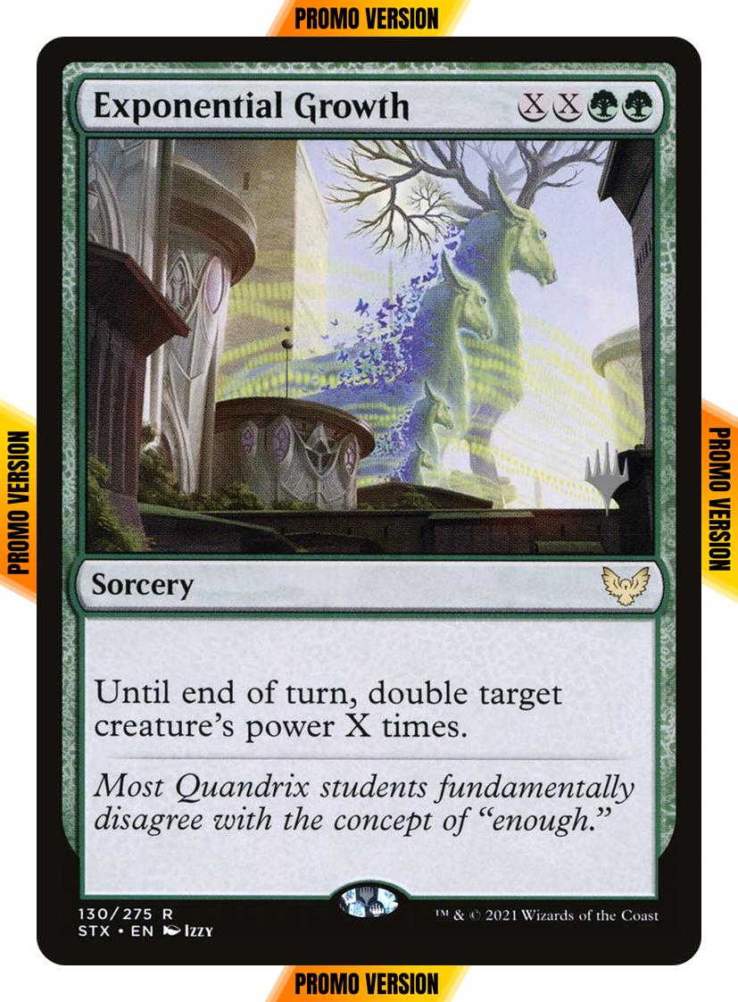 Exponential Growth [Promo Pack] [130p] [Strixhaven: School of Mages Promos] [Non-Foil]