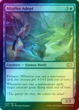 Mistfire Adept [59] [Double Masters 2022] [Foil]