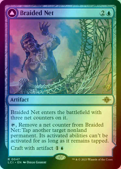 Braided Net // Braided Quipu [47] [The Lost Caverns of Ixalan] [Foil]