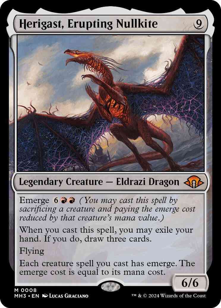 Herigast, Erupting Nullkite [8] [Modern Horizons 3] [Foil]