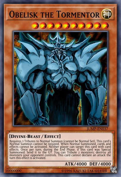 Obelisk the Tormentor - PGLD-EN030 - Gold Secret Rare - Unlimited