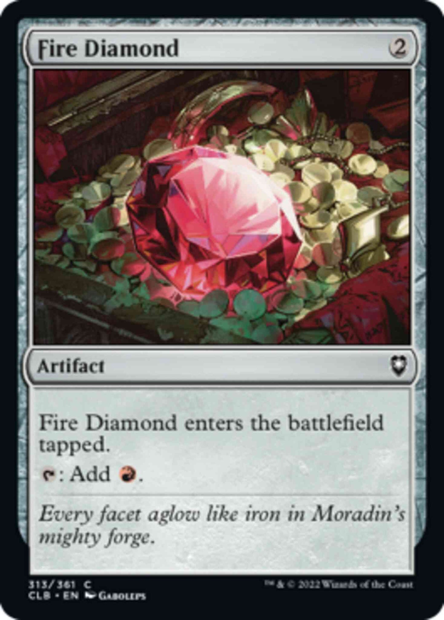 Fire Diamond [313] [Commander Legends: Battle for Baldur's Gate] [Non-Foil]