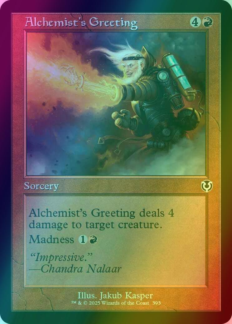 Alchemist's Greeting [393] [Retro Frame] [Innistrad Remastered] [Foil]