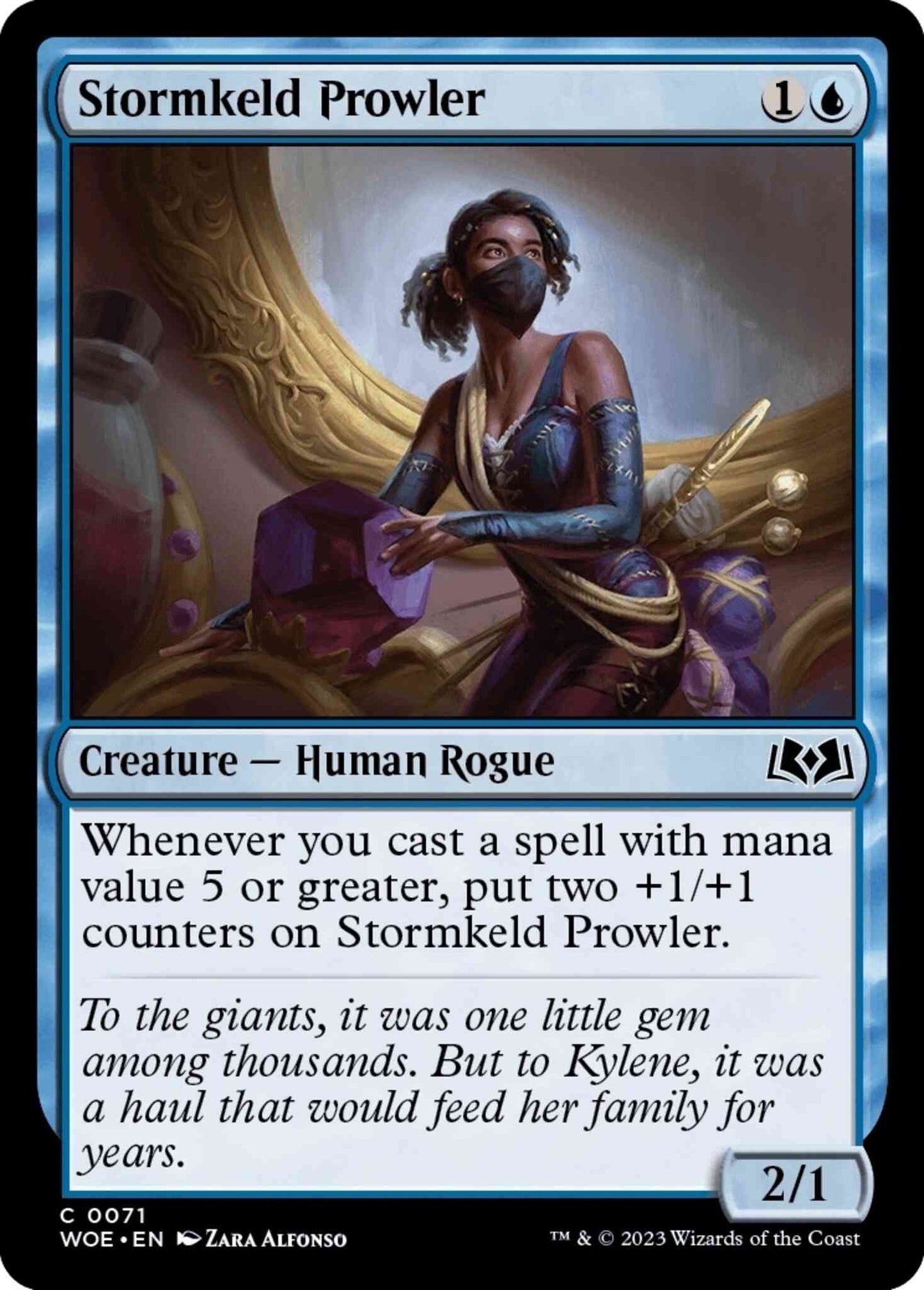 Stormkeld Prowler [71] [Wilds of Eldraine] [Non-Foil]