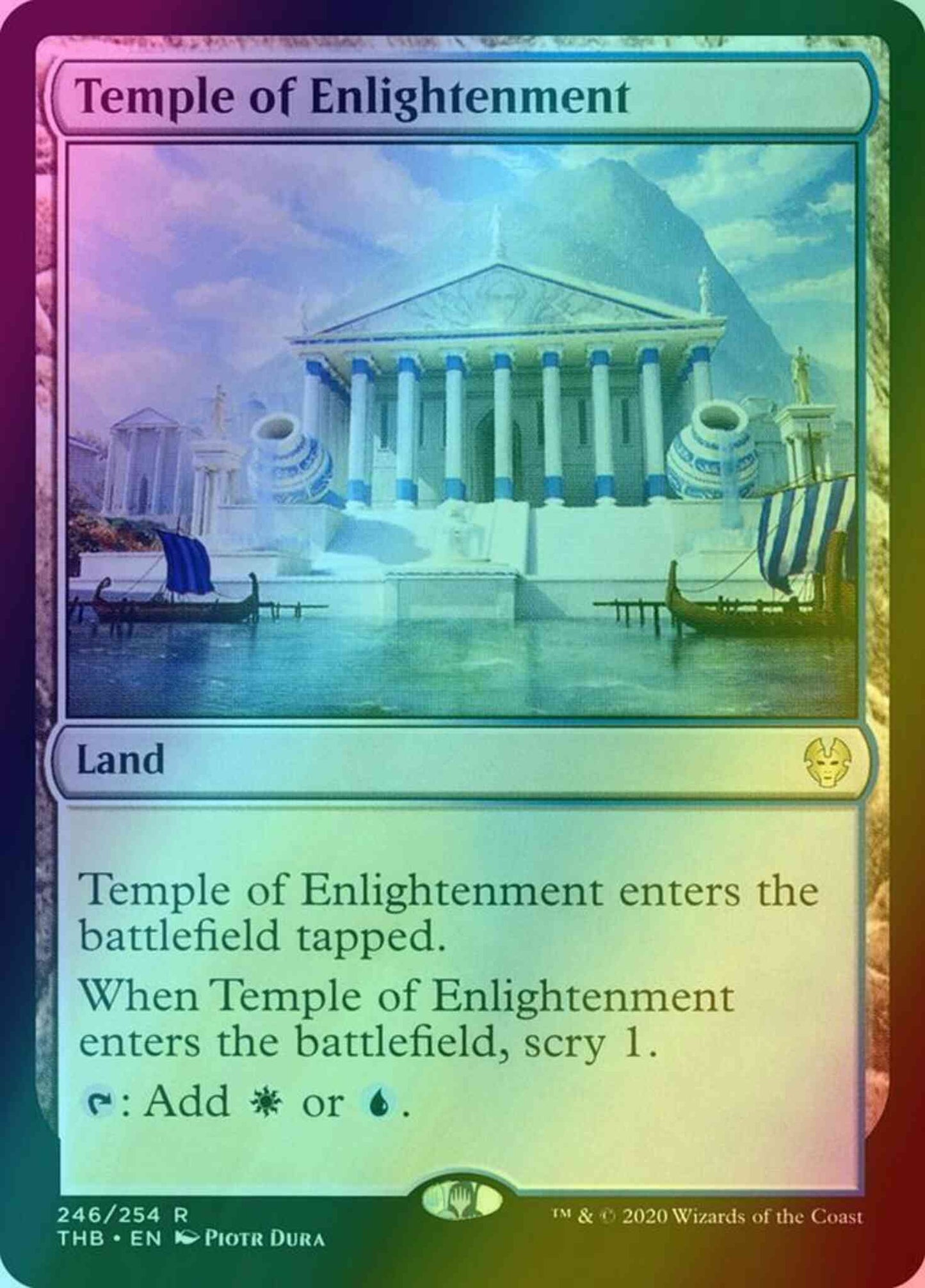 Temple of Enlightenment [246] [Theros Beyond Death] [Foil]
