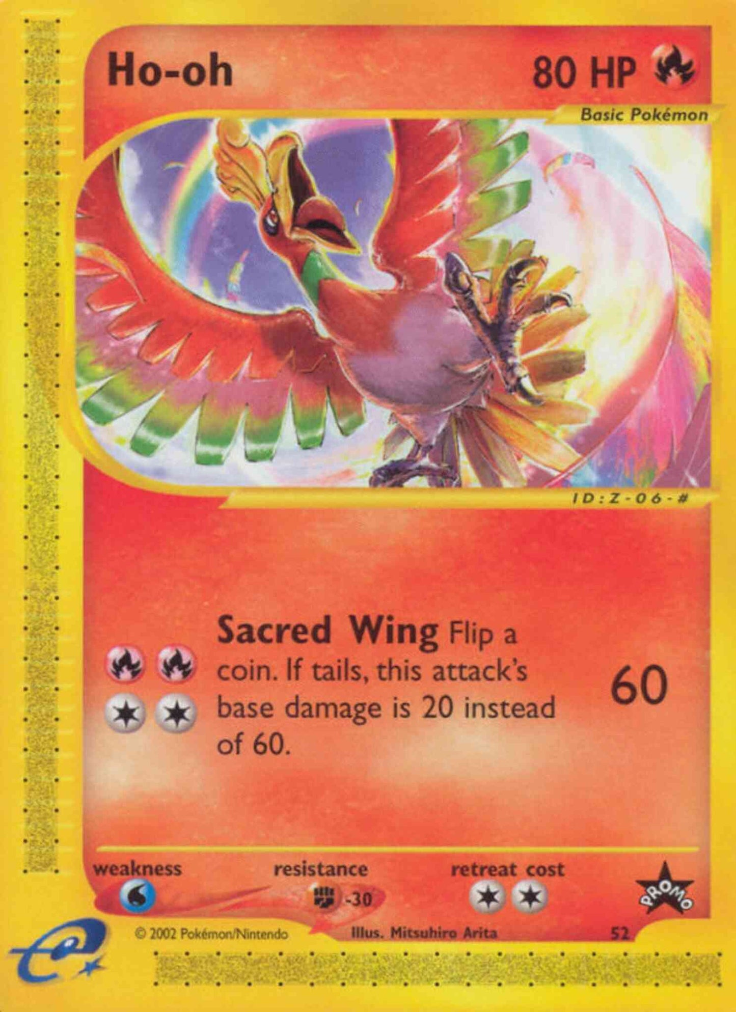 Ho-oh - 52/53 - Promo [basep-52] [Non-Holo]