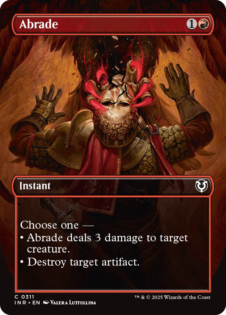 Abrade [311] [Borderless] [Innistrad Remastered] [Non-Foil]